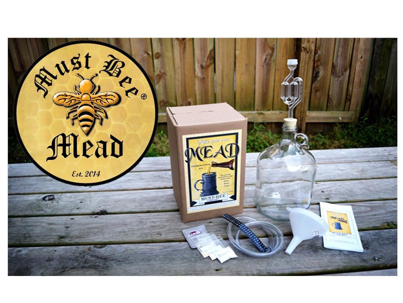 Mead Kit Must Bee Co. Mead Making Kit Etsy