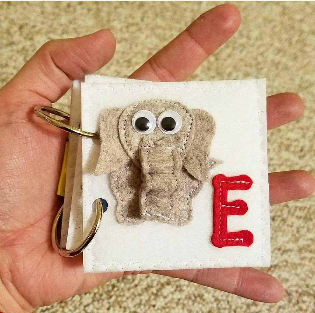 Baby Name Book Personalized Pocket Sized Quiet Book busy Etsy