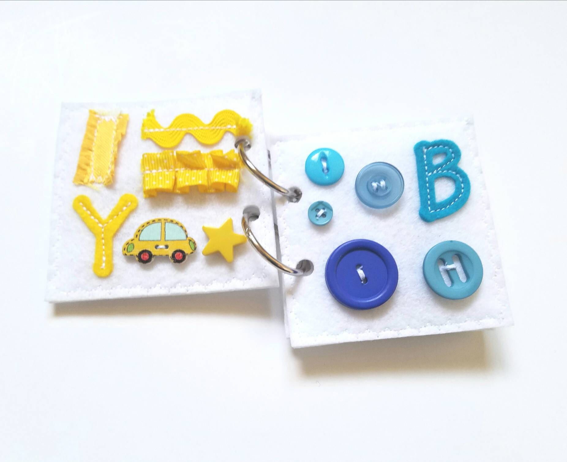 Baby Name Book Personalized Pocket Sized Quiet Book busy Etsy