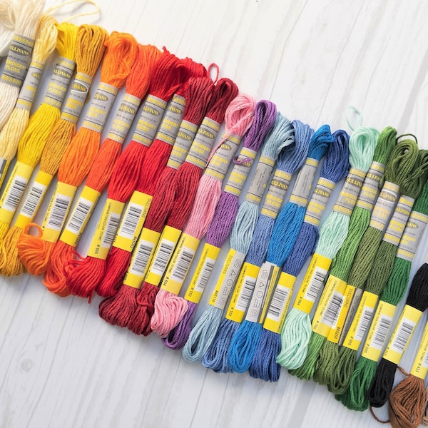 Choose your own Embroidery Floss | Sullivans Floss - Comparable to DMC Colors