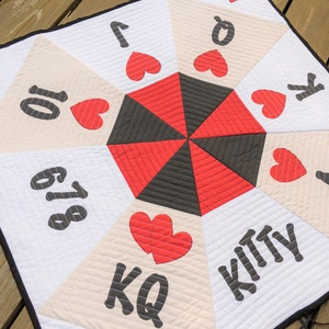 Rummy Royal Game Mat | LARGE Size | Quilted | Fabric Board Game
