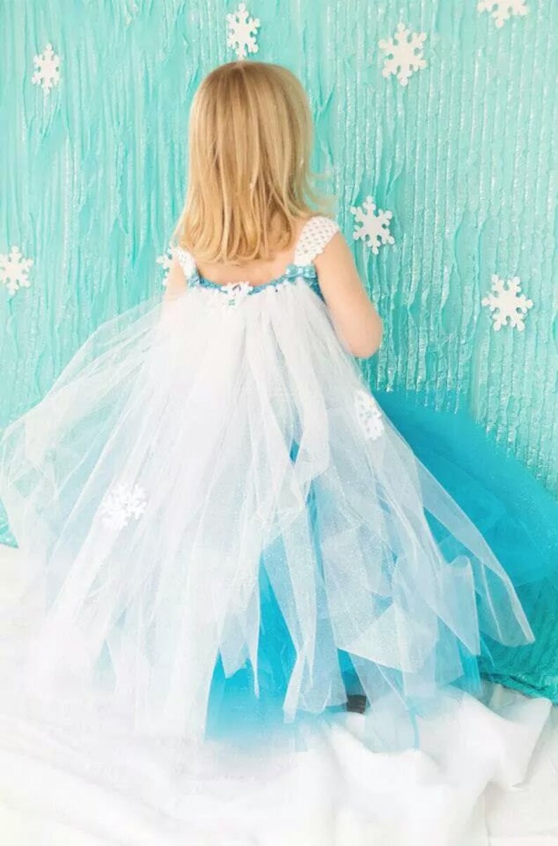 Frozen dress Frozen party dress Elsa dress Frozen tutu Etsy