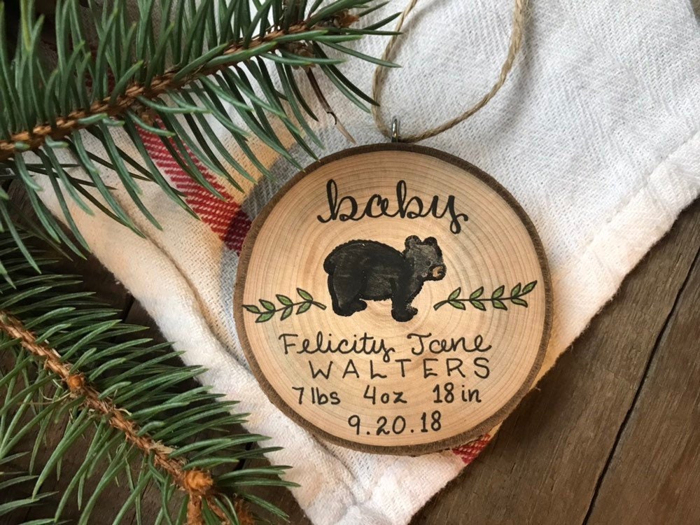 Christmas Statistics 2019 Baby Bear Christmas Ornament Cub Name & Stats 2019 / Wood New | Etsy Christmas Statistics 2019 Baby Bear Christmas Ornament Cub Name & Stats 2019 / Wood New | Etsy