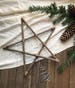 Christmas Tree Topper Star - MEDIUM (11 Inch) - Handmade Rustic Wood Tree Star | Star for Christmas Tree | Christmas Star Topper