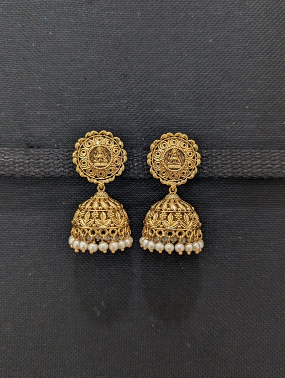 Stud jhumka best sale