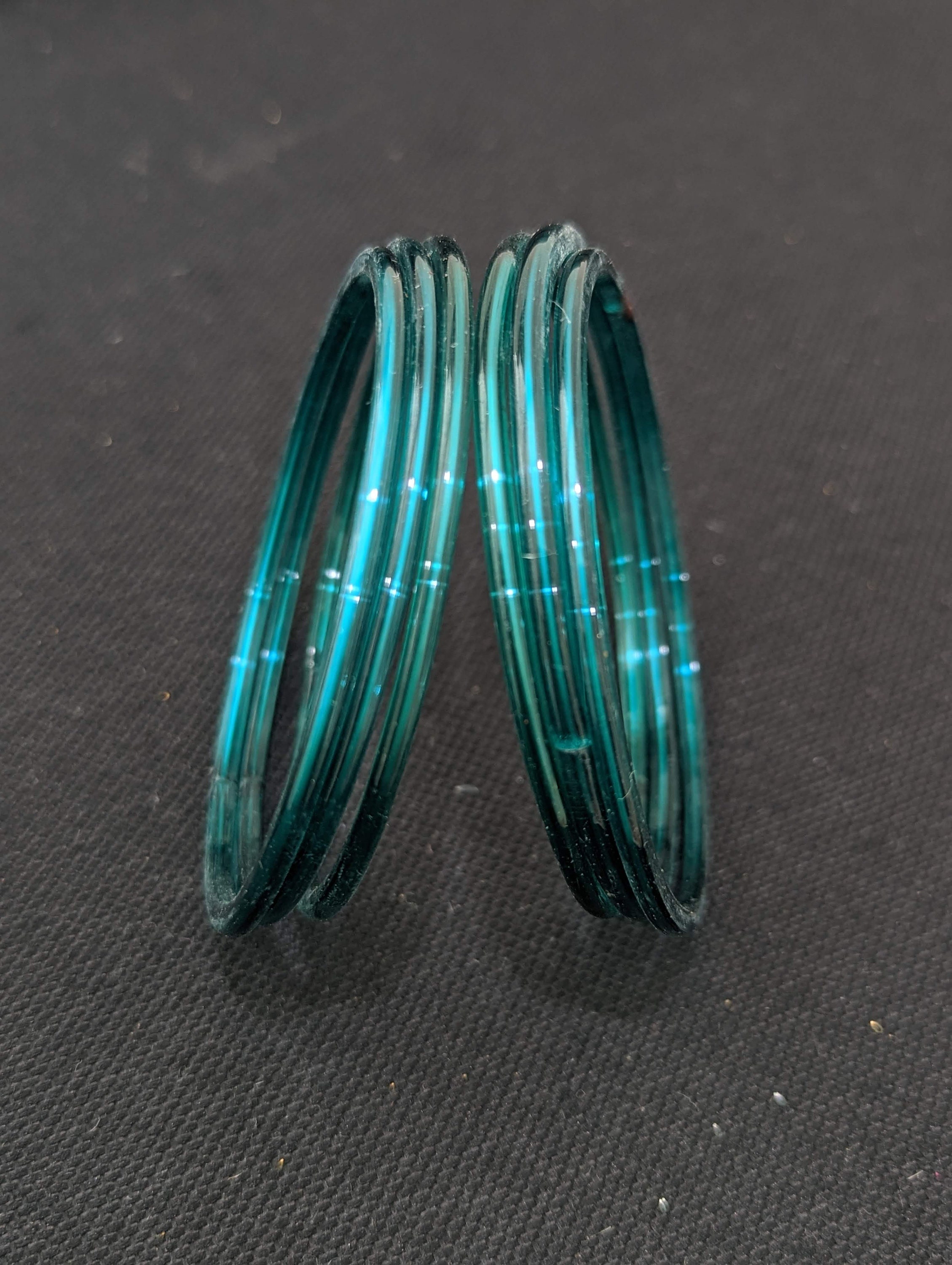 氷のガラス - Clear Glass Bangle - Clear Glass Bangle - Etsy