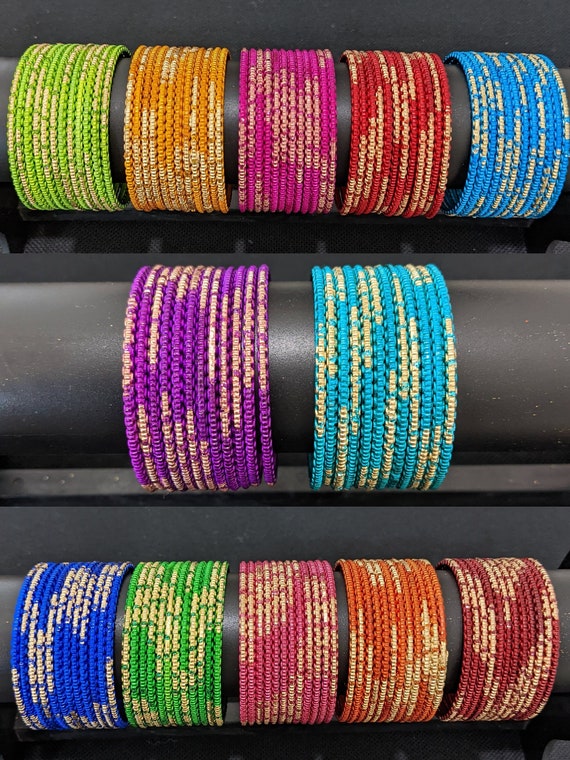 Bracelets en métal scintillant de couleur pour tout-petits - Etsy France
