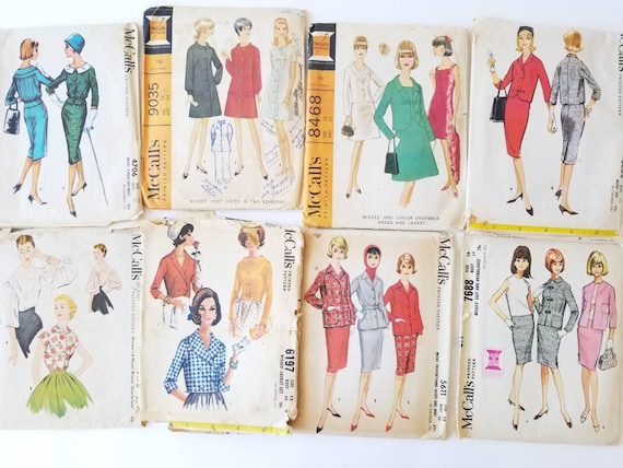 Vintage Group Of 40 McCalls Patterns 40s 40s Etsy Extraordinary Mccalls Patterns Vintage Group Of 40 McCalls Patterns 40s 40s Etsy Extraordinary Mccalls Patterns