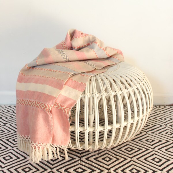 Franco Albini Rattan Ottoman