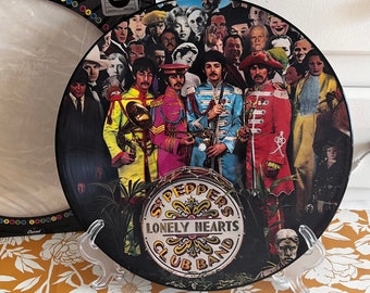 Vintage St Peppers Lonely Hearts Club Band 1978 Printed Vinyl