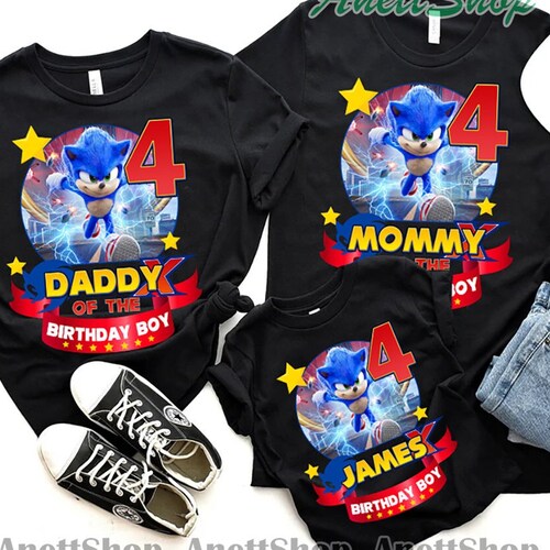 Sonic Birthday Outfit | Etsy Australia