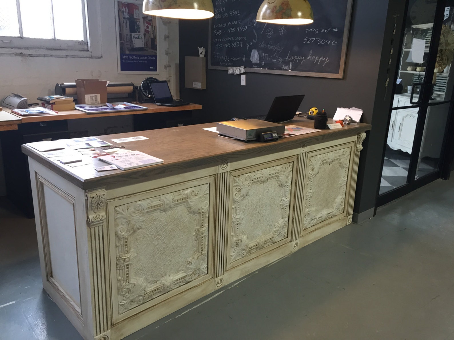 Custom Made Commercial Cash Wrap Counter ORDER NOW Etsy