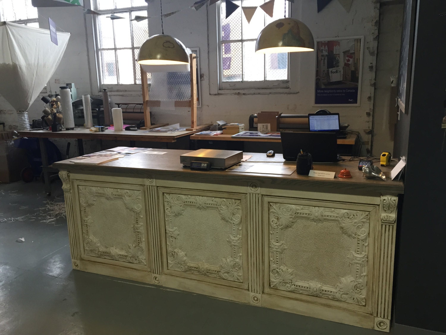 Custom Made Commercial Cash Wrap Counter ORDER NOW Etsy