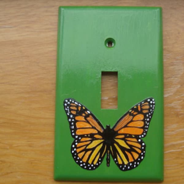 Monarch Butterfly Light Switch Cover