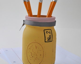 teacher gift-Mason Jar pencil-classroom gift