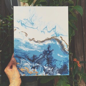 Original Acrylic Abstract “Drift”