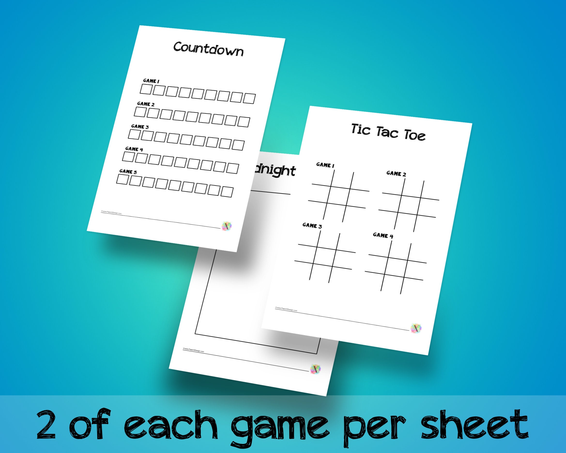 Fun Paper and Pen Games Party Games Yahtzee SOS Dots & - Etsy Canada