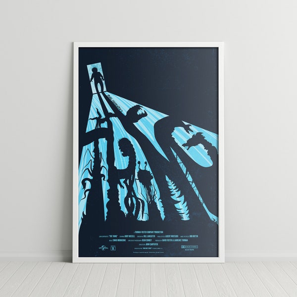 John Carpenter's "The Thing" Movie Poster