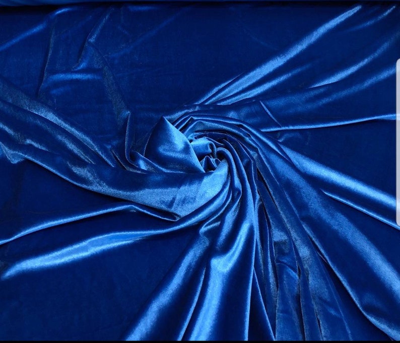 Stretch Velvet 58/60 Wide 2 Way Stretch Fabric Smooth Etsy