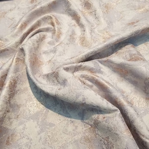 Lilac Gold Silk Brocade JV-1619/02 Fabric main image 1