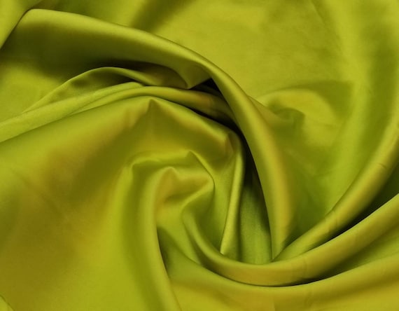 Chartreuse Color Mikado Zibelline Fabric Chartreuserefers to the Acidic  Green Color -  Canada