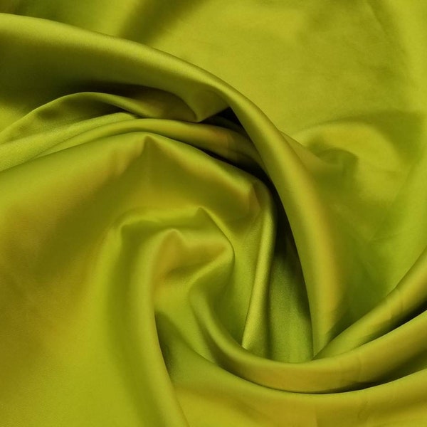 Chartreuse color  Mikado Zibelline  Fabric Chartreuse refers  to the acidic green color