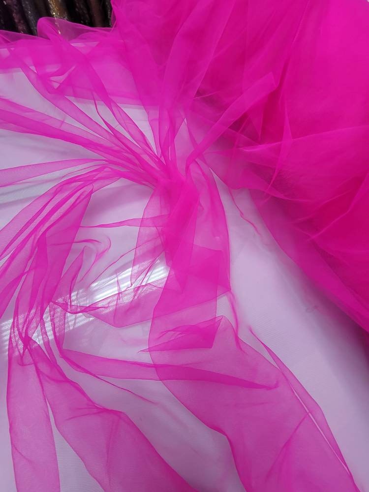 Silver Glitter Pink Tulle Pink tulle with silver glitter, Huntington  Fabric Depot [Glt3421] : Buy Cheap & Discount Fashion Fabric Online