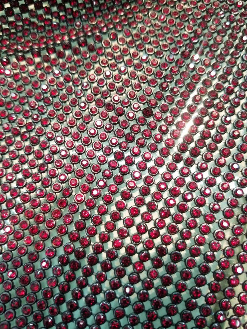 Rhinestone Sheets Rhinestones Fabric Rhinestones Mesh. Full Etsy