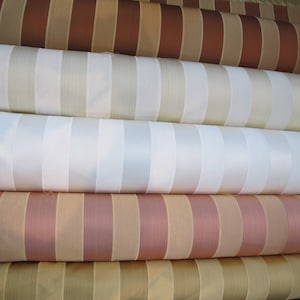 Damask Jaquard Striped Brocade for Upholstry/ Drapery Fabric 110" wide by the yard  Minimum order 18 yards.