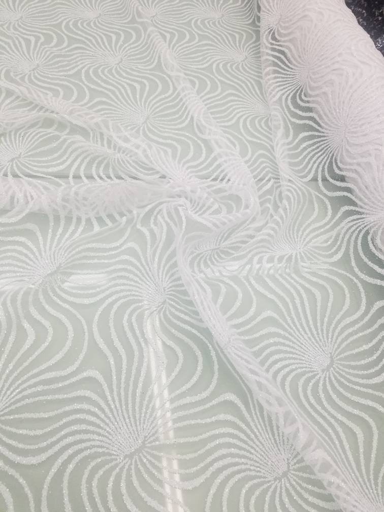 Glitter Metallic fabric usable for decoration and apparel. Etsy