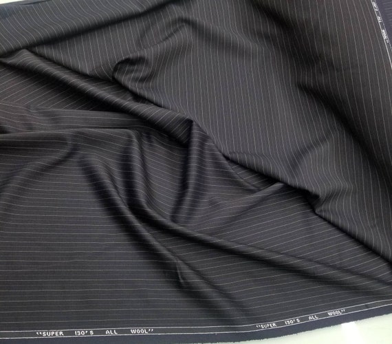 【送料無料ライン/39ショップ】 Used Fabric Suitings Wool 130s Super for Business Luxurious ジャケット・アウター