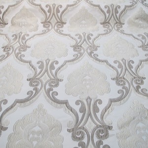 Damask Jaquard  Brocade for Upholstry/ Drapery Fabric  by the yard  Minimum order 20 yards.