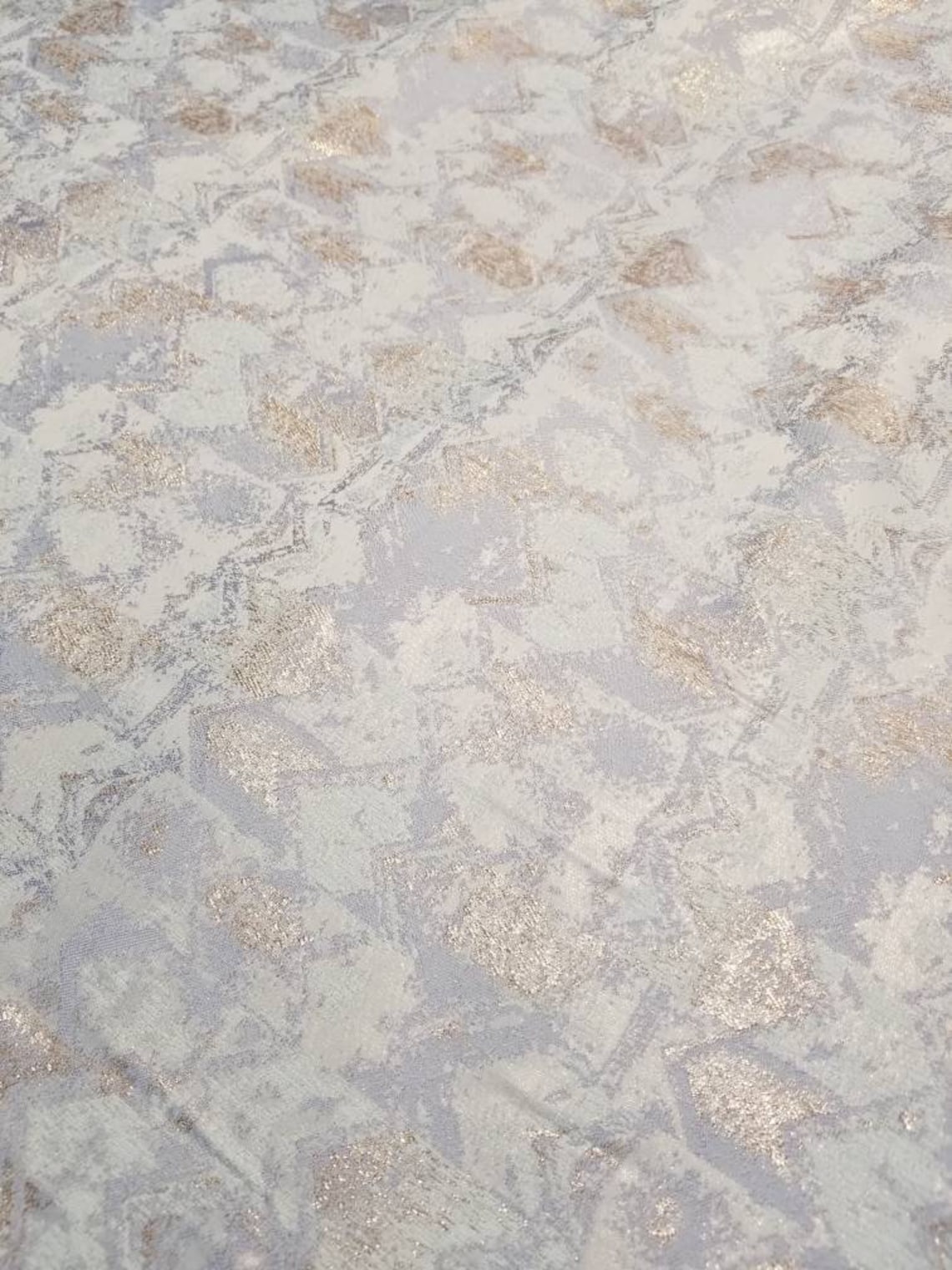 Lilac Gold Silk Brocade JV-1619/04 Fabric main image 0