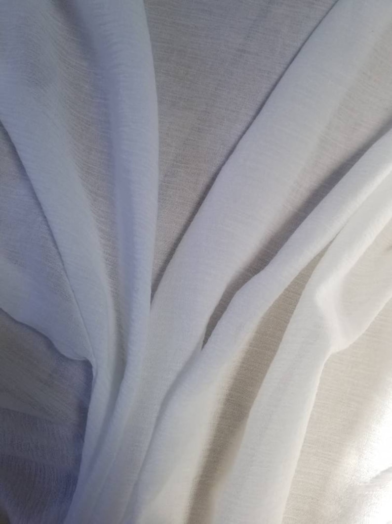 Cotton Guaze Fabric is Translucent in Nature Thin With a - Etsy