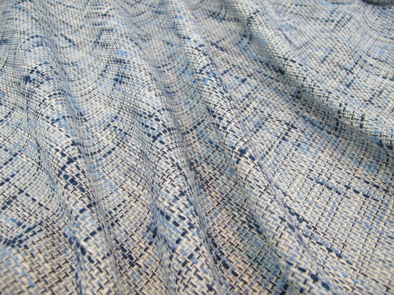 Tweed Fabric by the Yard Last Yard Open Weave Tweed Fabric Etsy