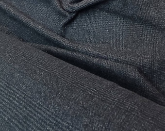 Tejido de lana de alta calidad con estampado a cuadros, utilizado para trajes, faldas, chaquetas, vestidos y pantalones de vestir de alta gama.