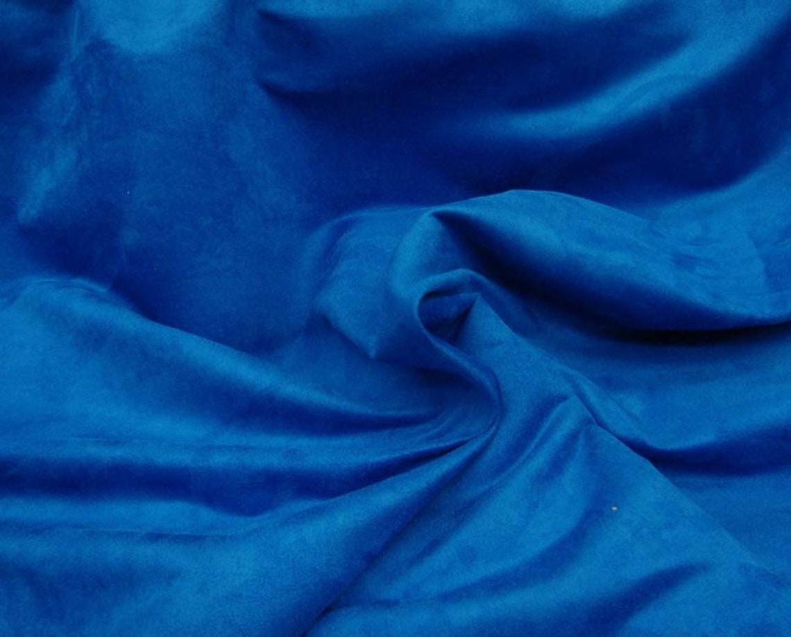 100% Polyester synthetic suede fabric. Looks and feels.like | Etsy