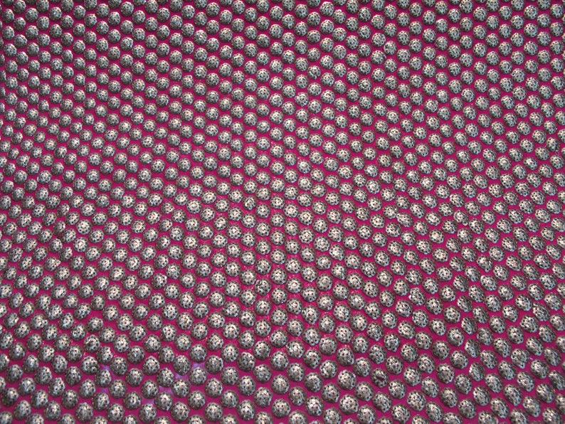 Hand Beaded Sequenced Chiffon Fabrics 45 wide sold by the Yard