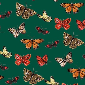 Hunter Butterflies Wrapping Paper {Christmas, Holiday, Birthday, Gift Wrap}