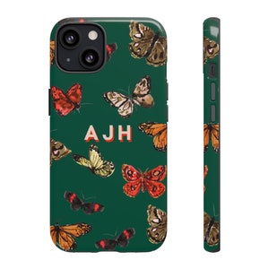 Hunter Butterflies Phone Case {iPhone 13 Case}