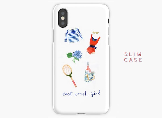 Iphone Case East Coast Girl Iphone X Iphone 8 Etsy