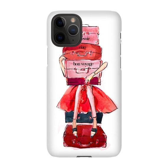 Phone Case: Suitcase Stack - Etsy