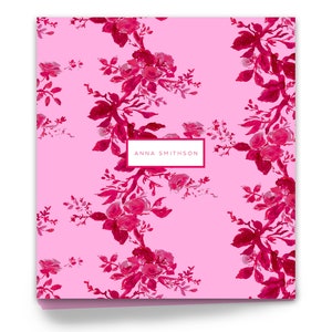 Heirloom Binder Glossy Personalized Binder: Midge Floral (Heirloom Quality Hardcover)