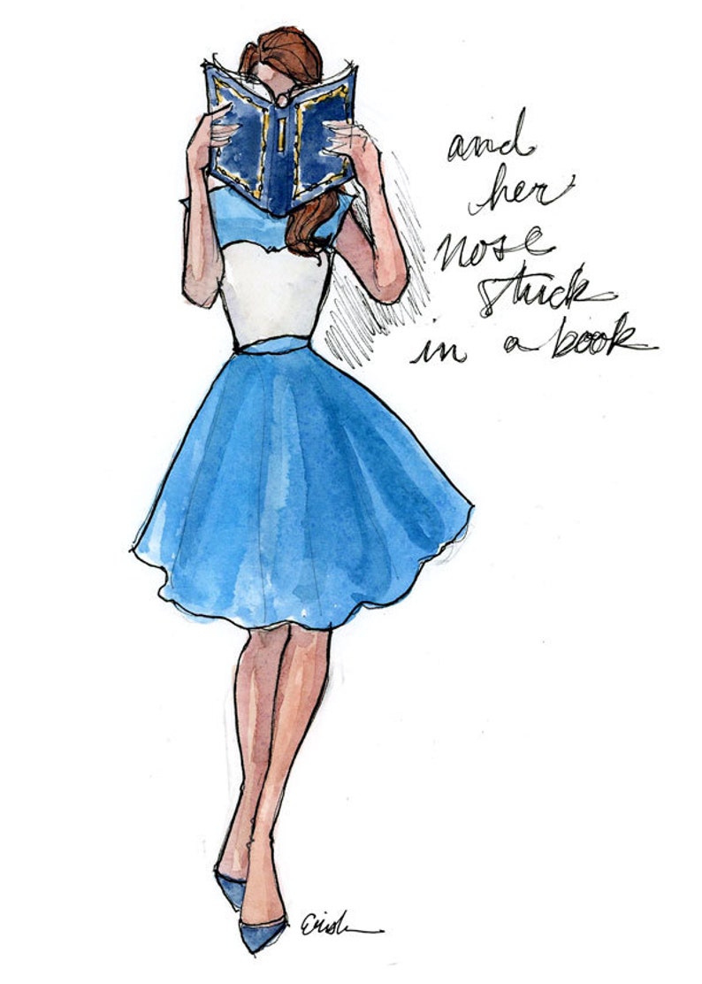 Fashion Illustration Art Print Fashion illustration print Etsy