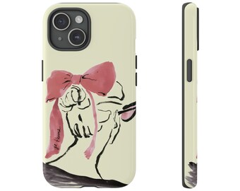 La Fille Francaise Pink Phone Case (iPhone 15, Samsung, Google Pixel)