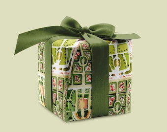 Wrapping Paper: French Gardens {Paris, Holiday, Birthday, Gift Wrap, Christmas}