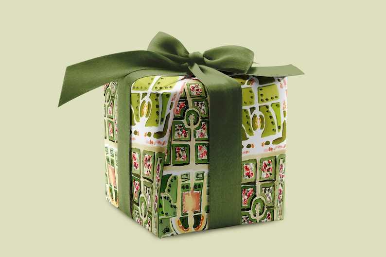 Wrapping Paper: French Gardens Paris, Holiday, Birthday, Gift Wrap, Christmas image 1