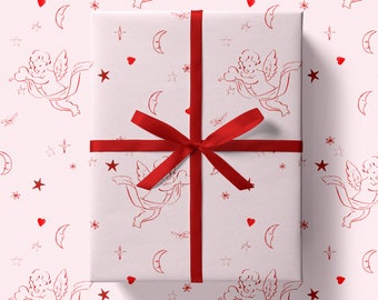 Wrapping Paper: Cupid Pink 2024 Cherie