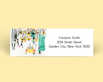 Address Label: NYC Midtown