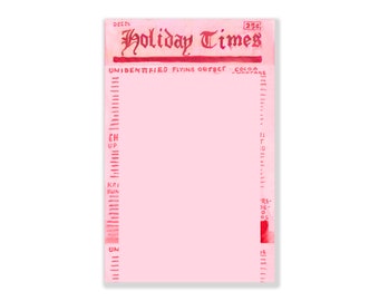 Holiday Checklist Notepad: Holiday Times (Holiday Hotel)